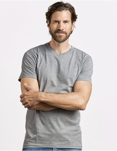 PRM-3025-Premium V-Neck-T